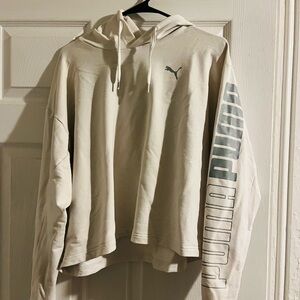 Puma women's Cream Hoodie